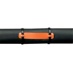 Бирка Brady BM‐15x75‐7643‐OR полиэстер, 15 мм х 75 мм, оранжевый, 250 шт [brd312173]