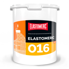 Универсальный акриловый грунт Elastomeric 016, прозрачный с молочным оттенком, 5 л