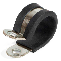 Скоба с резиновым уплотнителем Fortisflex СМР (INOX) 25/15 [103927]