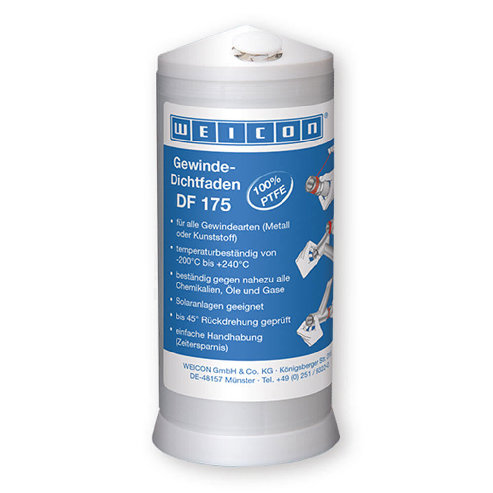 Уплотнительная нить Weicon DF 175 с PTFE, 175 м (10026655) [wcn30010175]