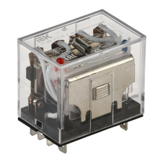 Реле РЭК77/4 IEK (LY4) с индикацией 10А 230В AC [RRP10-4-10-220A-LED]