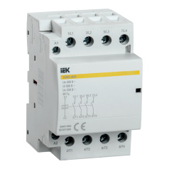 Контактор модульный IEK КМ63-40М AC/DC [MKK21-63-40]