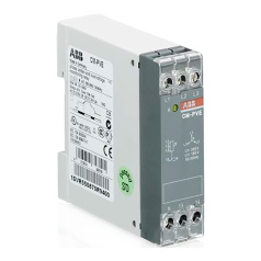 Реле контроля ABB CM-PVE трёхфазное, 1.3 фаз, Umin/max L-N 185-265В AC, 1НО [1SVR550870R9400]