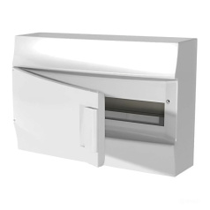 Бокс настенный ABB MISTRAL41W / 18M, непрозрачная дверь, с клеммами N+PE [1SLM004102A3104]