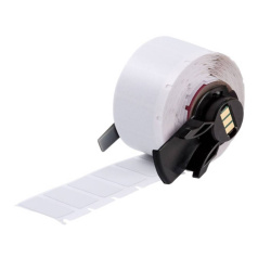 Этикетки Brady M6‐17‐486 полиэстер, 25.4 х 12.7 мм, серебристые, 500 шт [brd174213]