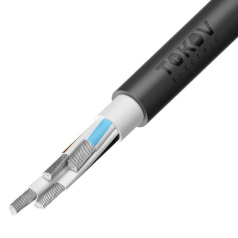 Кабель силовой алюминиевый АВВГнг(А)-LS TOKOV ELECTRIC, 4х95 мм², МС (N), 1 кВ [УТ000030793]