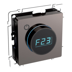 Термостат электронный ТС10-1-БрТБ IEK «BRITE» с индикатором, бронза [BR-RT11-K45]