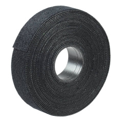 Хомут-липучка многоразовая IEK ХКл 16 мм, черная (5 м) [UHL11-16-5M-K02]