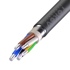 Кабель силовой алюминиевый АВБШв TOKOV ELECTRIC, 5х4 мм², ОК (N PE), 660 В [00-00036319]