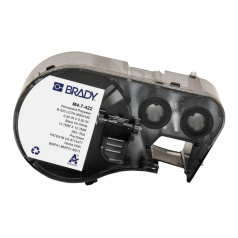 Этикетки Brady M4-89-422 полиэстер, 12.7 х 38.1 мм, черный на белом, 180 шт [brd170737]