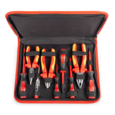 Набор диэлектрического инструмента КВТ НИИ-18 ПРОФИ (9 предметов) [73301]