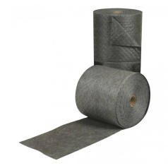 Впитывающие салфетки Brady UXT315-P-E средней емкости, нетканые, 38 см x 46 м, рулон на 70 литров [spc813815]