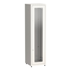 Шкаф напольный сетевой 19" ITK LINEA E 47U 600х600 мм, серый [LE35-47U66-GM]