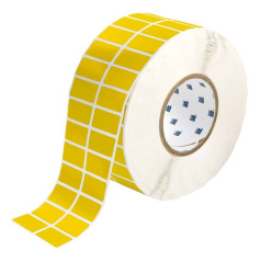 Этикетки Brady THT-6-8591-10-YL полиэстер, 38.1 х 19.05 мм, желтые, 10000 шт [brd149105]