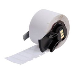 Этикетки Brady M6‐16‐422 полиэстер, 25.4 х 9.53 мм, белые, 500 шт [brd174196]