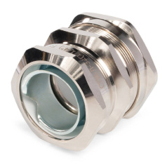 Муфта соединительная латунная Fortisflex СТМ-Л-32 [88865]