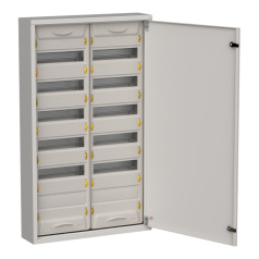 Корпус металлический IEK TITAN 5 ЩРн-144 (2х72), 960х570х140 мм, IP31, серый [TI5-50-N-2X072-31-7035]