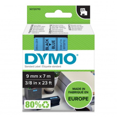 Картридж Dymo S0720710/40916, 9 мм, черный на синем
