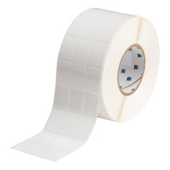 Этикетки Brady THT-89-498-5 перемещаемая виниловая ткань, 25.4 х 36.5 мм, белые, 5000 шт [brd62684]