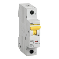 Автоматический выключатель IEK KARAT ВА47-60M 1P C 63А 6кА [MVA31-1-063-C]