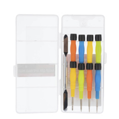 Набор для точечных работ Rexant, 9 предметов в пластиковом боксе [12-4765]