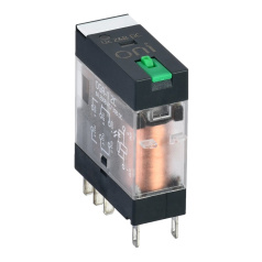 Реле общего назначения OGR-1 ONI 2C 24В DC с LED и тестовой кнопкой [OGR-1-2C-DC24V-L-B]