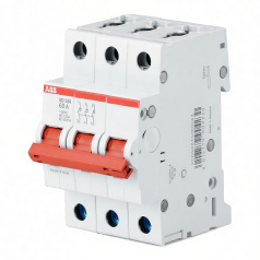 Рубильник ABB 3п SD203/50 рычаг красный [2CDD283101R0050]
