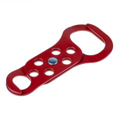 Множитель замковый Brady с двумя затворами, сталь, размеры затворов 50х31 мм и 19 мм, красный [gws236919]