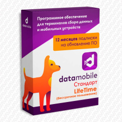 Подписка на обновления ПО DataMobile, версия Стандарт (LifeTime) в течение 12 месяцев