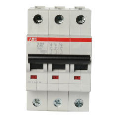 Автоматический выключатель ABB S203P 3P B63 25кА [2CDS283001R0635]