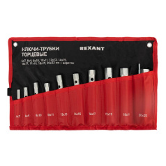 Набор трубчатых торцевых ключей Rexant 6х22 мм (10 шт) [12-5872-2]