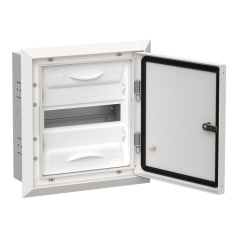 Корпус металлический IEK TITAN 5 ЩРв-12 (1х12), 380х365х130 мм, IP31, белый [TI5-50-V-012-31]