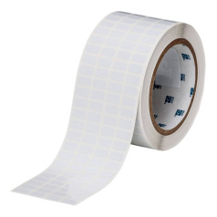 Этикетки Brady THT-96-473-10 полиэстер, 12.7 х 6.99 мм, белые глянцевые, 10000 шт [brd29908]