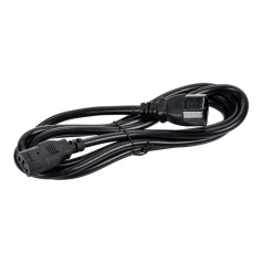 Кабель электропитания ITK PDU 3х1.5, 2 м с разъёмами С13-C14 [PC-C13C14-2M]