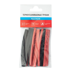 Набор термоусаживаемых трубок Rexant MAXIMUM 2:1 (14 шт) [29-0106]