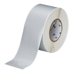 Этикетки Brady THT-21-434 полиэстер, 76.2 мм х 91.44 м, серебристые глянцевые [brd30285]