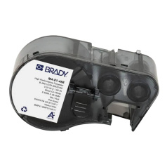 Этикетки Brady  M4-81-488 химически стойкий полиэстер, 6.35 х 48.26 мм, черный на белом, 160 шт [brd170774]