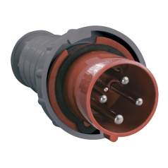 Вилка переносная IEK ССИ-034 3Р+РЕ 63А 380-415В IP54 [PSR02-063-4]