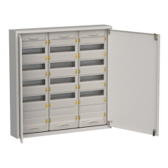 Корпус металлический IEK TITAN 5 ЩРн-180 (3х60), 835х830х140 мм, IP31, серый [TI5-50-N-3X060-31-7035]