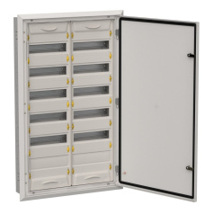 Корпус металлический IEK TITAN 5 ЩРв-144 (2х72), 1005х625х130 мм, IP31, серый [TI5-50-V-2X072-31-7035]