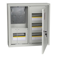 Корпус металлический IEK TITAN ЩУРн-3/36, 560х550х165 мм, IP31, серый [MKM32-N-36-31-ZO]