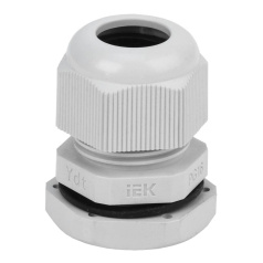 Сальник IEK PG 16, полиамид, 9-13 мм, серый [YSA20-14-16-54-K41]