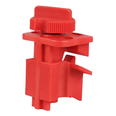 Универсальный блокиратор электроавтоматов, красный [gwrD20]