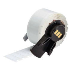 Самозатухающие этикетки Brady M6‐10‐437 тедлар, 19.05 х 6.35 мм, белые, 750 шт [brd174174]