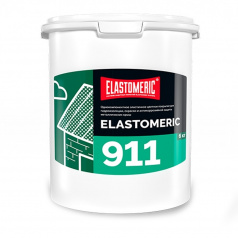 Мастика для гидроизоляции кровли Elastomeric 911, сигнально-серый (RAL 7004), 6 кг