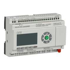 Контроллер программируемый логический (микро ПЛК) PLR-M ONI CPU с GSM DI10/PT3/DO08(R)/02(T) 24В DC [PLR-M-CPU-23UGSMDC]