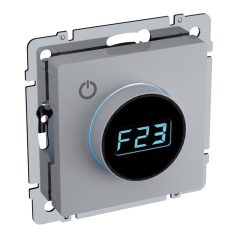 Термостат электронный ТС10-1-БрБ IEK «BRITE» с индикатором, белый [BR-RT11-K01]