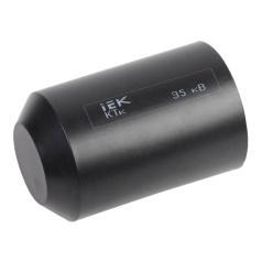 Термоусаживаемая капа IEK КТк 100/45 мм, до 35 кВ [UMR-SM-10045-35KV]