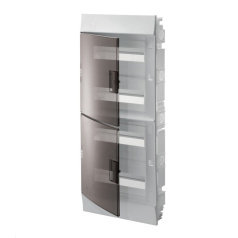 Бокс настенный ABB Mistral41 48М, прозрачная дверь, с клеммами [1SPE007717F9995]
