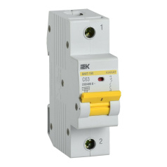 Автоматический выключатель IEK KARAT ВА47-150 1P C 63А 15кА [MVA50-1-063-C]